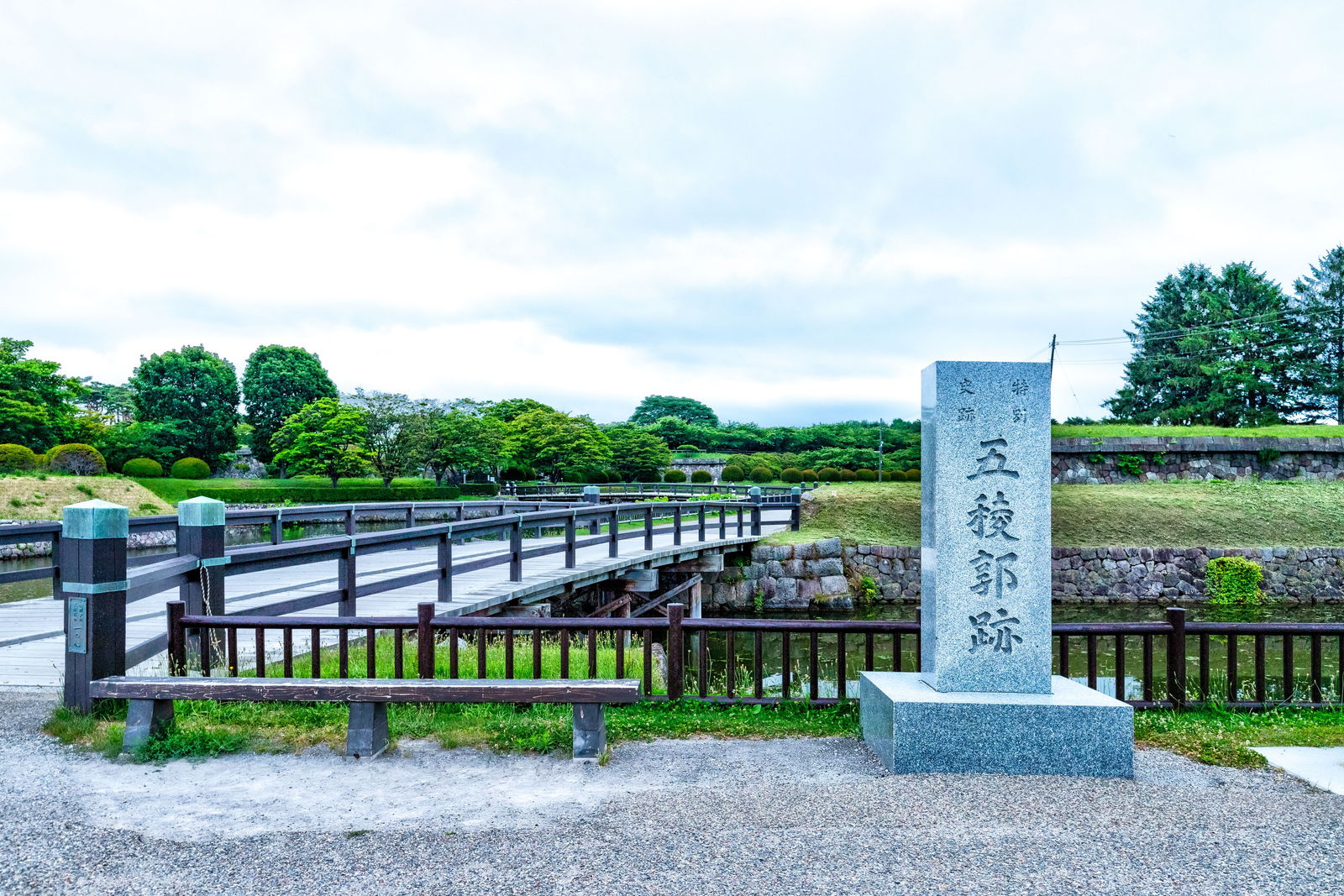 函館市の五稜郭公園(イメージ)
