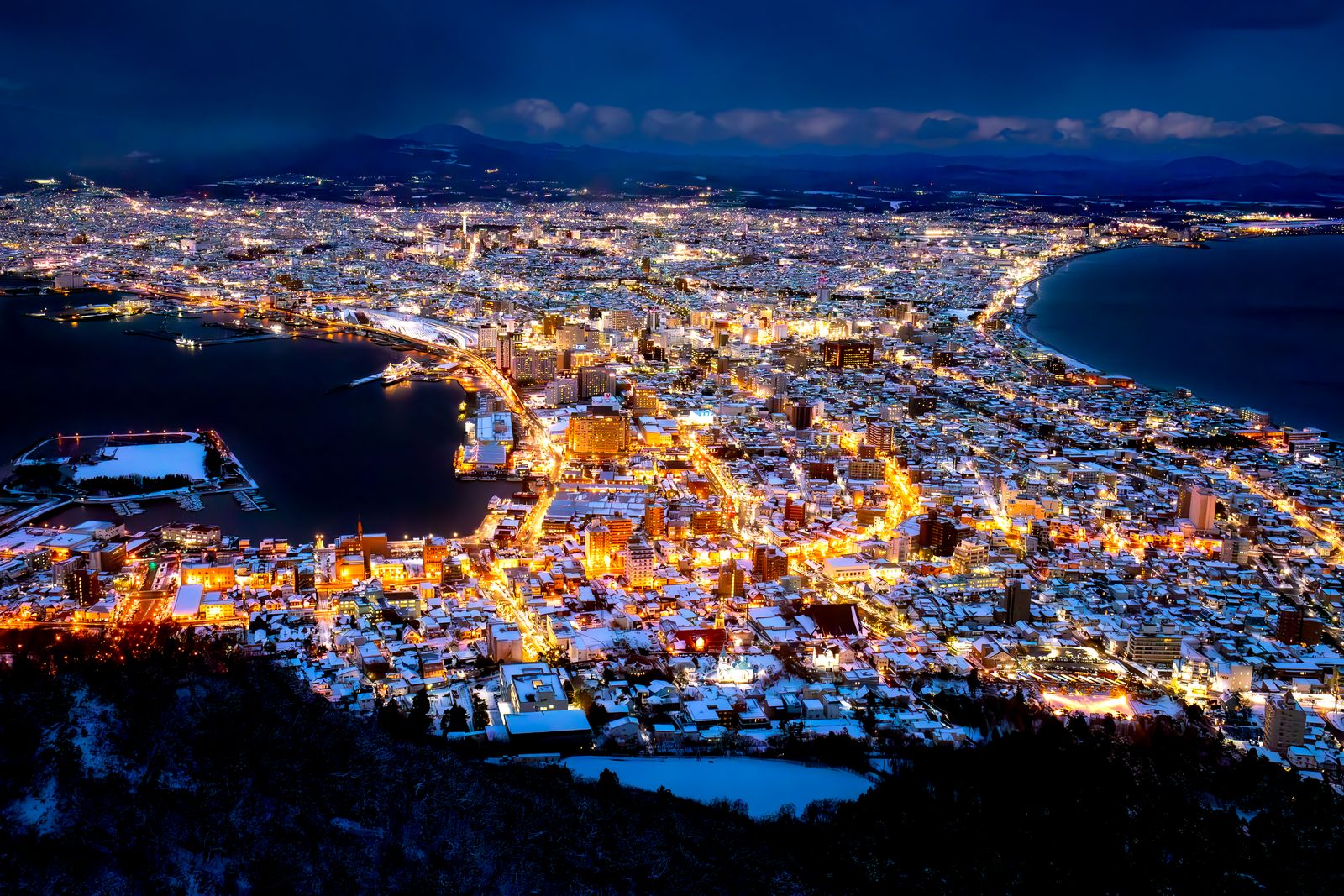函館山展望台からの夜景